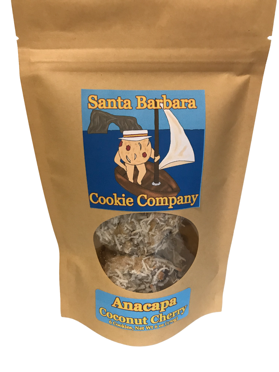 Anacapa Amarena Coconut and Amarena Cherry Cookie Ditty Bag