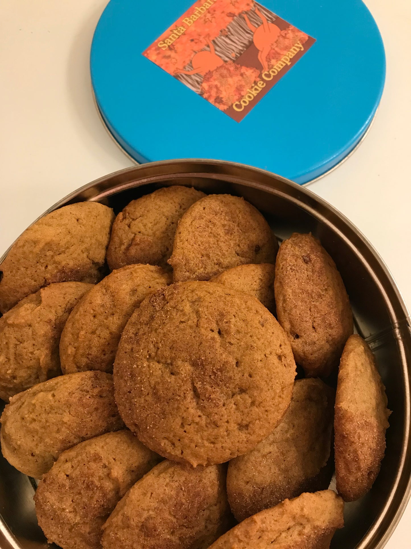 Gibraltar Pumpkin Spice 1 lb. Cookie Tin