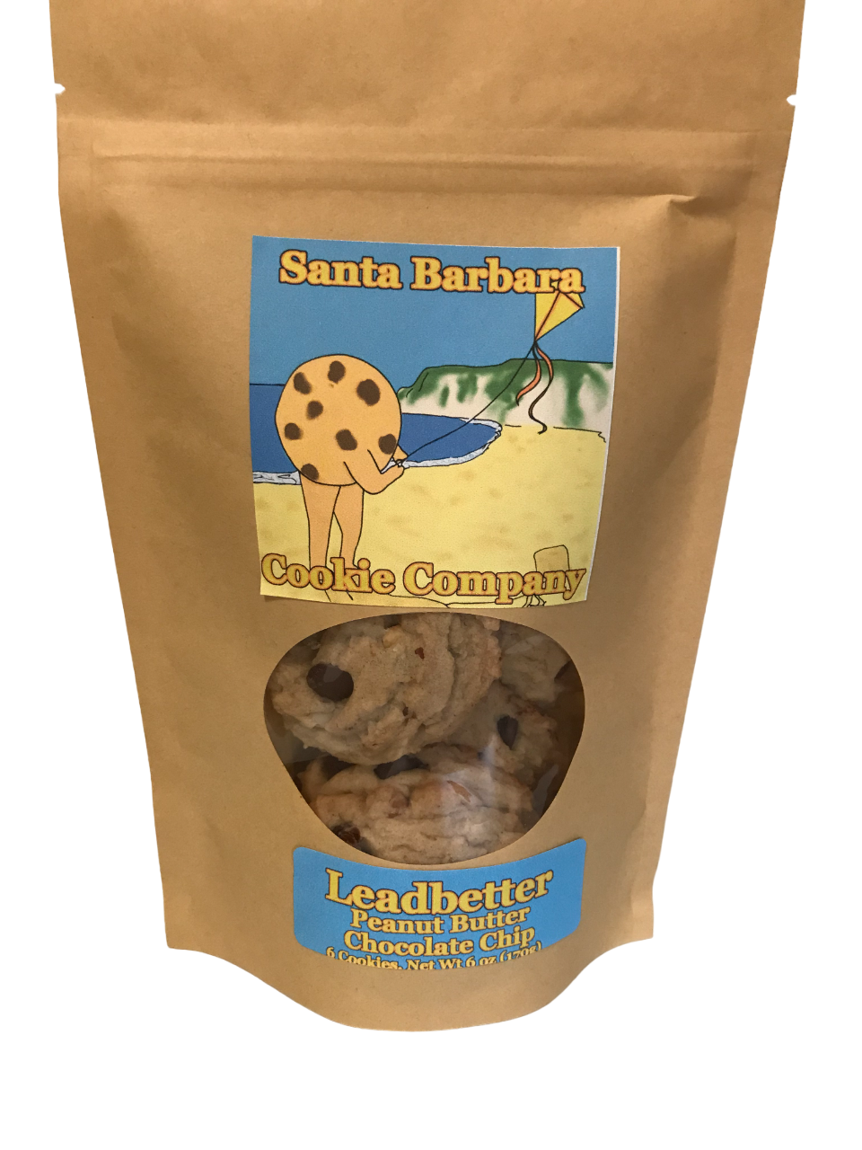 Leadbetter Peanut Butter Chocolate Chip Cookie Ditty Bag