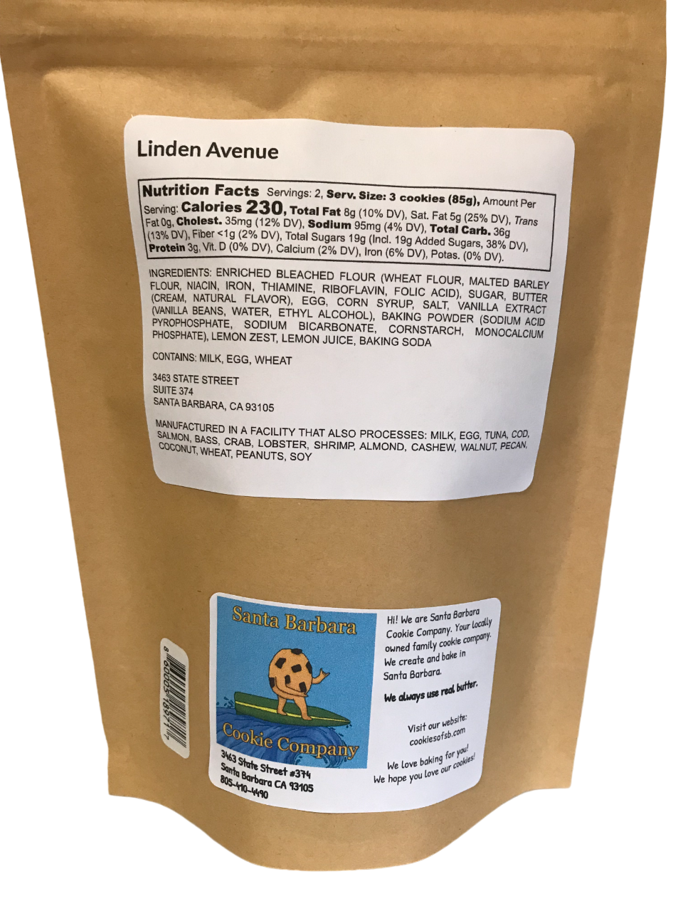 Linden Avenue Lemon Cookie Ditty Bag