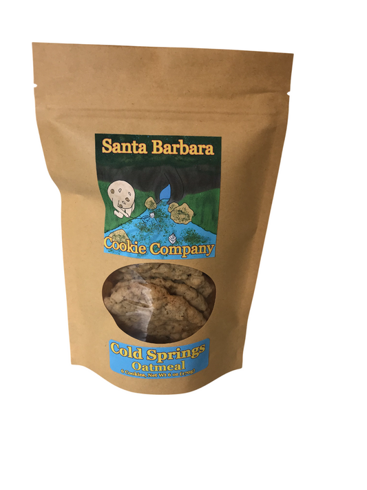 Cold Springs Oatmeal Cookies in a Stand Up Pouch