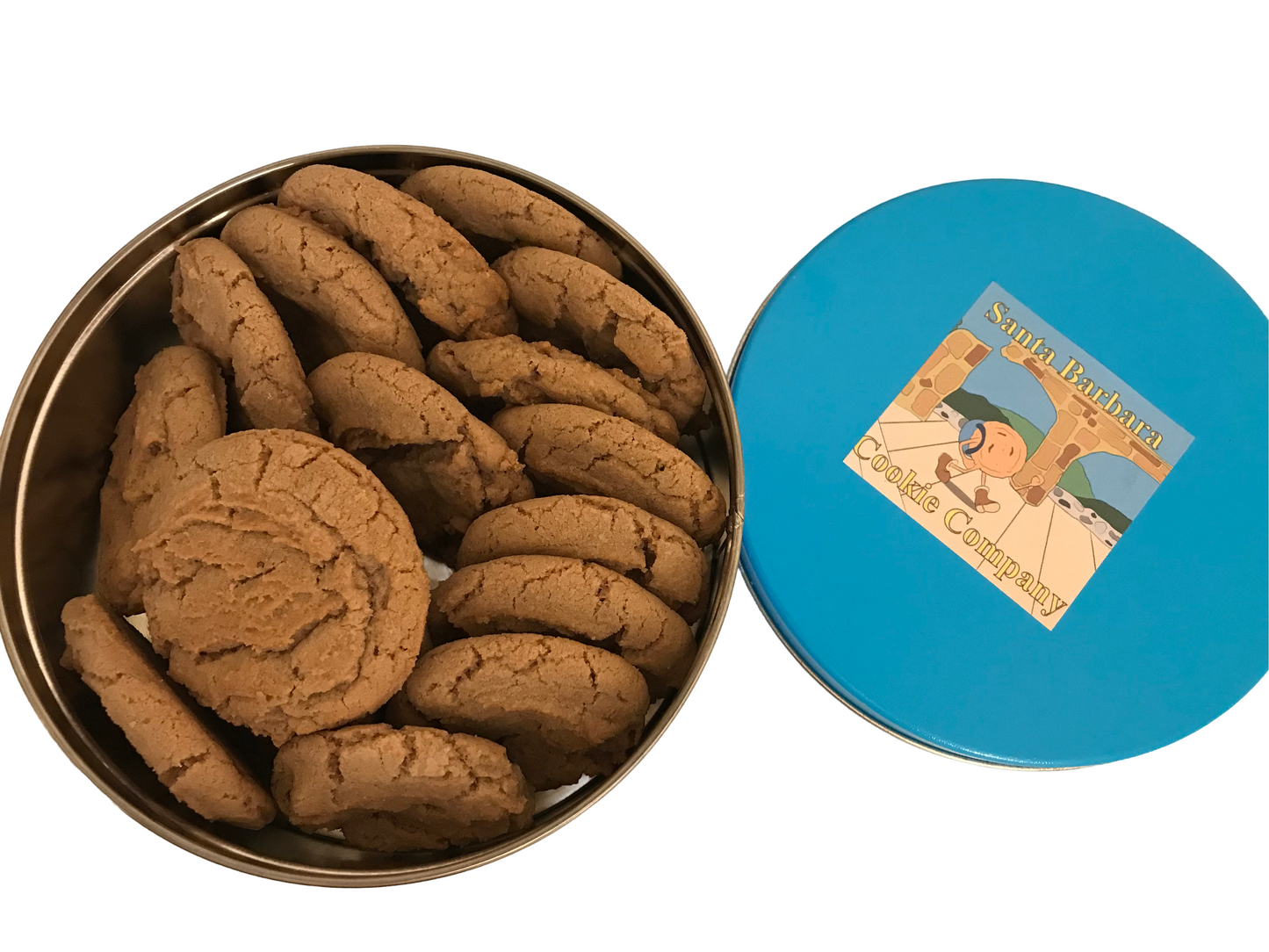 Knapp's Castle Chai Spice Cookies 1 lb. Cookie Tin