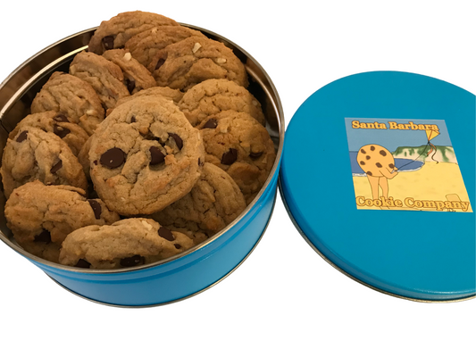 Leadbetter Peanut Butter Chocolate Chip 1 lb. Cookie Tin