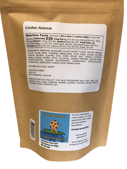 Linden Avenue Lemon Cookie Bag Wholesale
