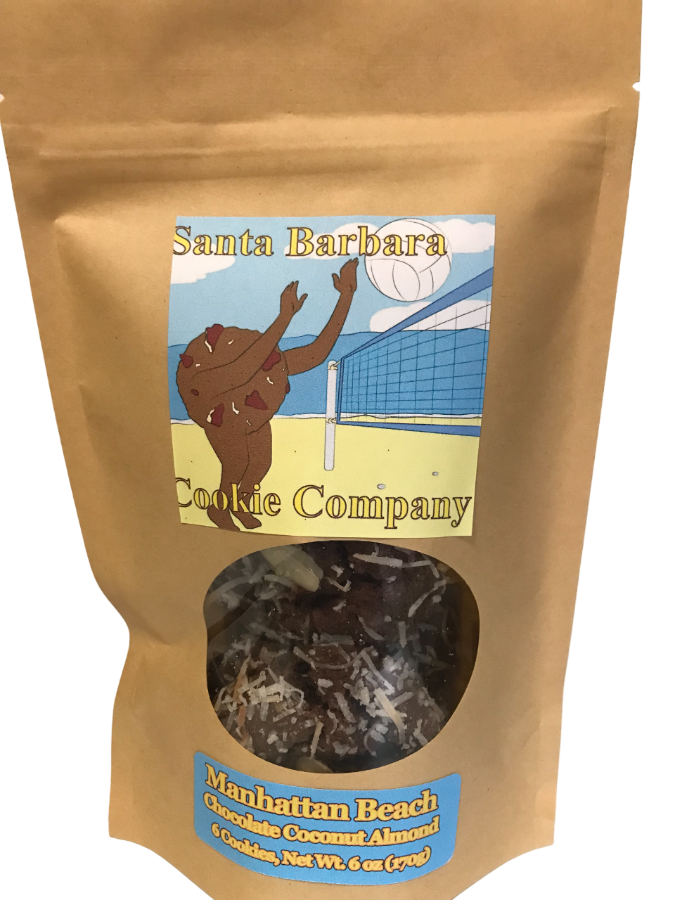 Manhattan Beach Chocolate Almond Coconut Ditty Bag