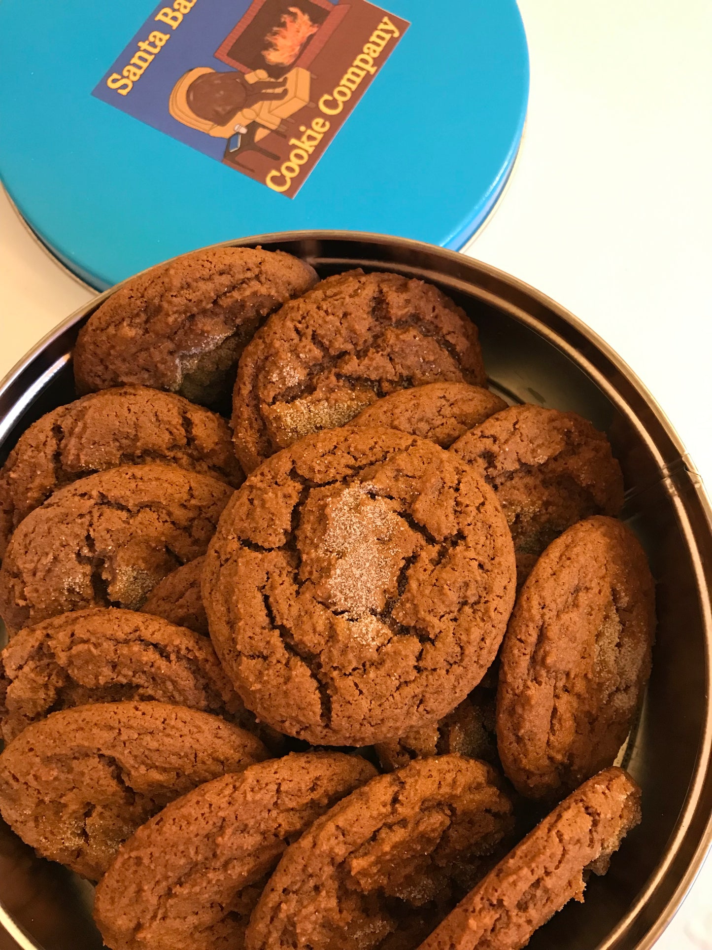 San Miguel Molasses 1 lb. Cookie Tin